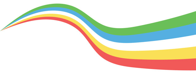 colorful  lines background. colourful stripes banner, backdrop and wallpaper vector.