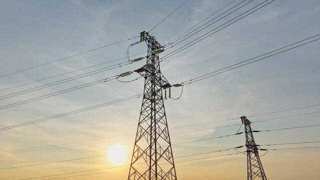 high voltage power lines