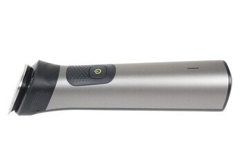 Hair trimmer, beard and hair clipper isolated on a white background