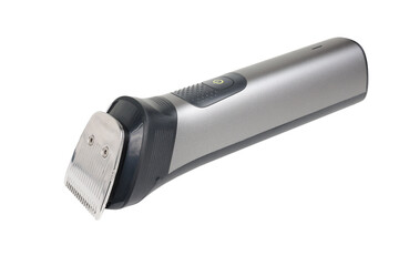 Hair trimmer, beard and hair clipper isolated on a white background