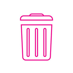  trash can icon