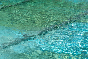blue water texture