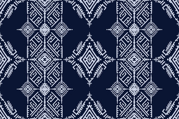 Seamless geometric and doodles line, traditional ikat pattern with earthy tones in geometric and tribal-inspired design. Ideal for textiles, wallpapers, and ethnic-themed projects.