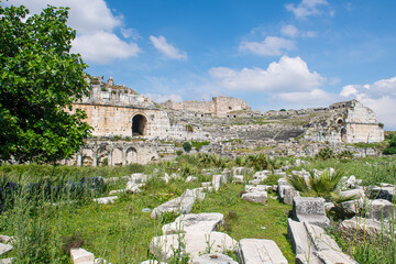Miletus ancient city. Miletus was an ancient Greek city located in Ancient Caria. Its ruins are...