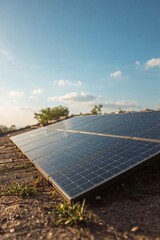 Solar power rooftop panels installation system green energy renewable electricity technology
