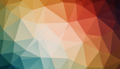 Fototapeta premium Abstract Low Poly