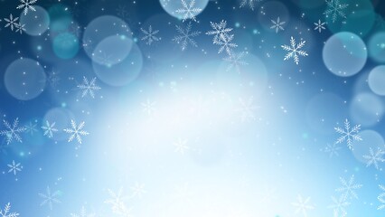 Abstract Backgrounds, snowflake on blue ,illustration wallpaper