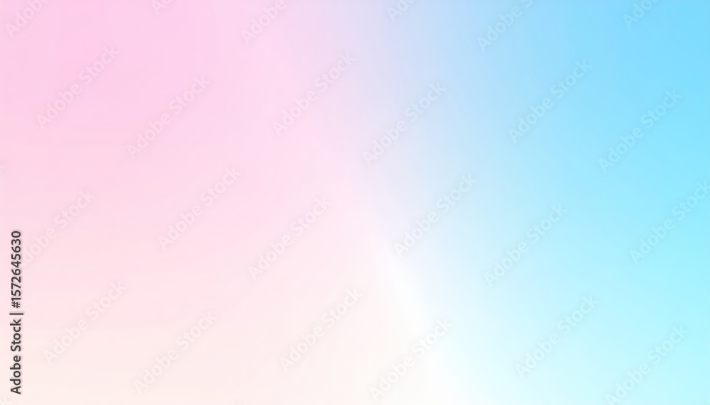 Poster soft pink and white gradient background design template for modern minimalist projects