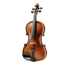 Fototapeta premium Wooden cello instrument isolated on transparent background. PNG
