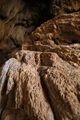 Dark Cave Inside in Spain