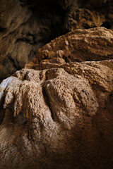 Dark Cave Inside in Spain