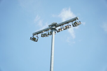 Fototapeta premium street sign on the blue sky