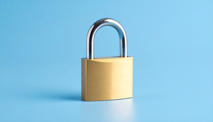 Fototapeta premium padlock and key