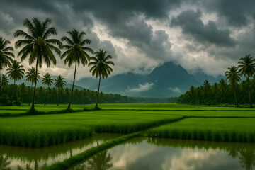 A large body of water