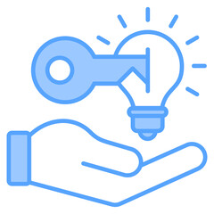 Opportunity Blue Icon