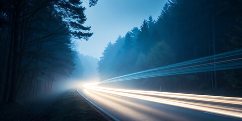 road in the forest