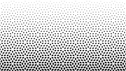 Seamless Geometric Gradient Cube Array