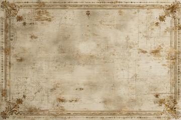 old paper texture with vignette
