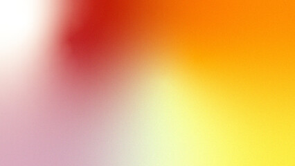 Yellow red orange tropical sunset abstract background. Color gradient ombre blend. Soft transition. Warm glow light blur. Summer vibes. Bright sun haze. Smooth dreamy texture. Artistic overlay