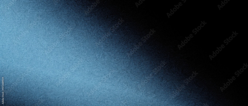 Poster a gradient of light blue fading into dark black creating a textured abstract background effect image