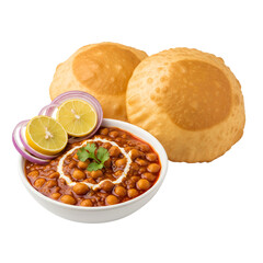 Chole Bhature, a Traditional Indian Dish