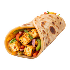 Paneer Kathi Roll Wrap