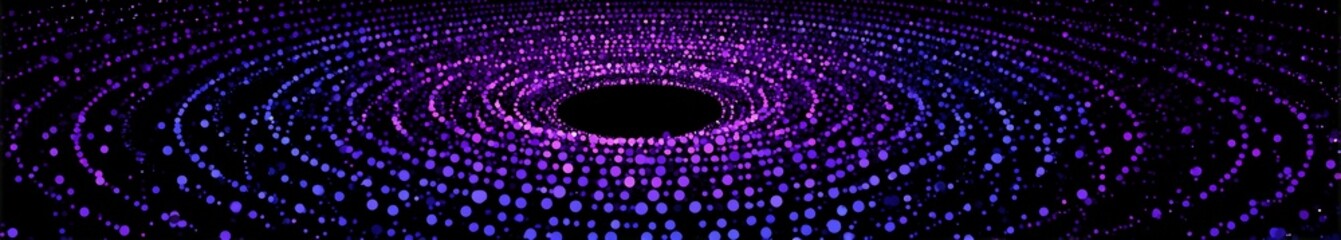 Abstract Purple and Blue Swirling Circles with White Dots Background Texture image