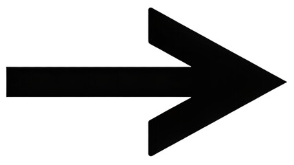 Arrow graphic black direction right vector design on transparent background