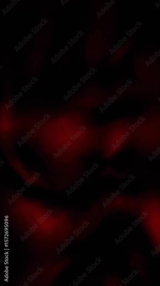 Aufkleber animation of glowing red trails of light moving on black background