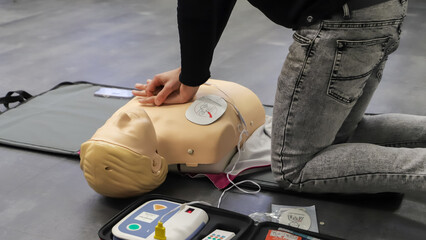 first aid course - company safety - cardiac massage - Basic Life Support