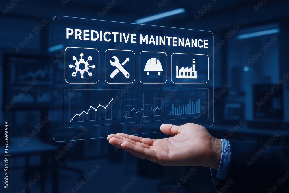 Aufkleber predictive maintenance technology supports startup innovation engineering lab environments by analyz