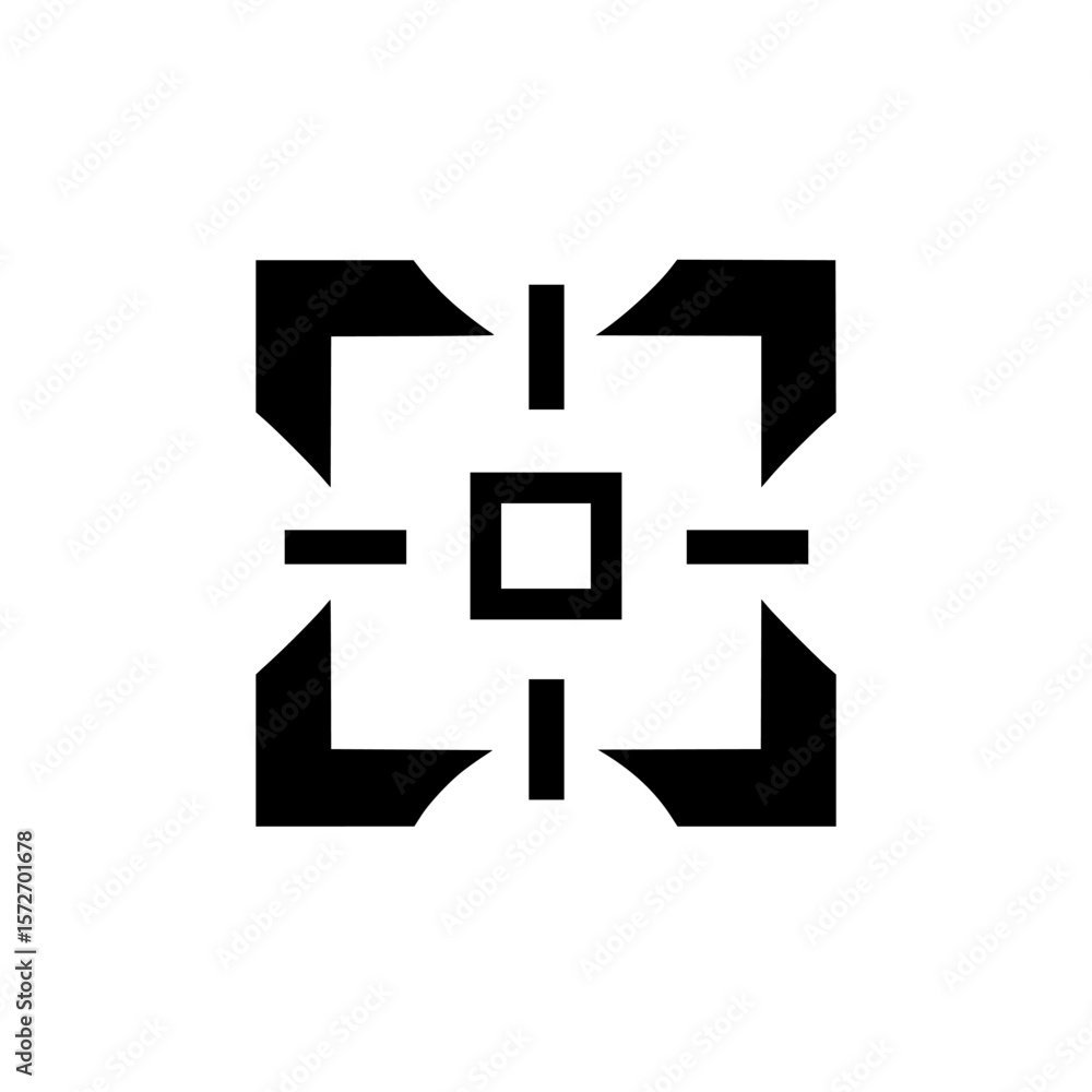 Poster silhouette pictogram set of isolated vector icons representing various activities and concepts in a 
