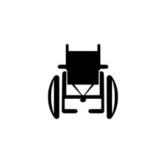 Fototapeta premium Stylized silhouette pictogram of a tractor isolated on white background representing agriculture and farming equipment