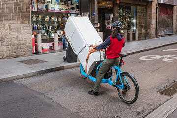 Cityscape of Madrid, Spain