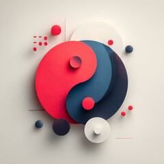 태극 문양 활용 그래픽