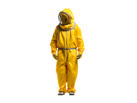 Bee suit isolated on clean white background image