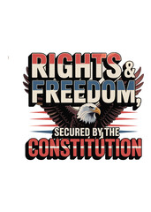 Constitution Day Quote Typography T-Shirt Design