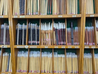 Korean paint brushes