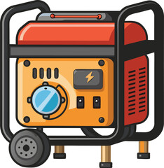 dual fuel portable generator with gas and propane