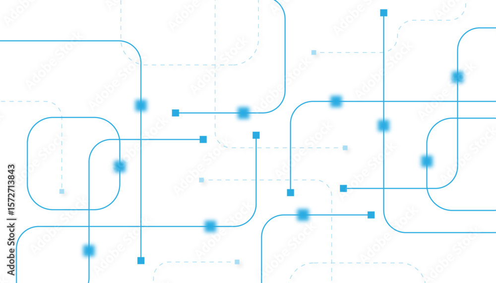 Aufkleber abstract futuristic technology background. technology background with crossed lines and dots.