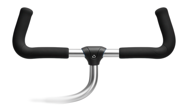 Aluminum control bar with foam grips for paragliding