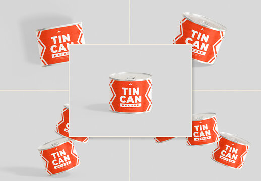 Tin Can Mockup