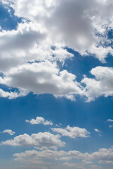 blue sky with clouds