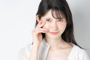 女性　ビューティー　スキンケア