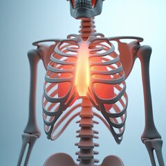 x ray of human skeleton