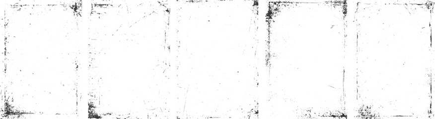 Abstract texture grain effect, grunge, isolated, Black and white colors texture, Grunge border texture background.