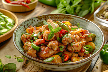 Fototapeta premium delicious food 