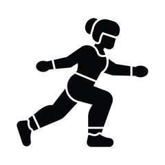 Physical training Vector Icon which can easily modify or edit