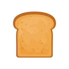 Freshly baked loaf of bread on a clean surface with a simple background