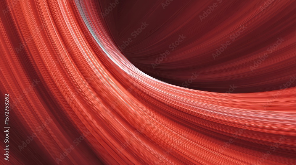 Aufkleber red abstract background with dynamic brush stroke textures and smooth lighting, clean area in middle